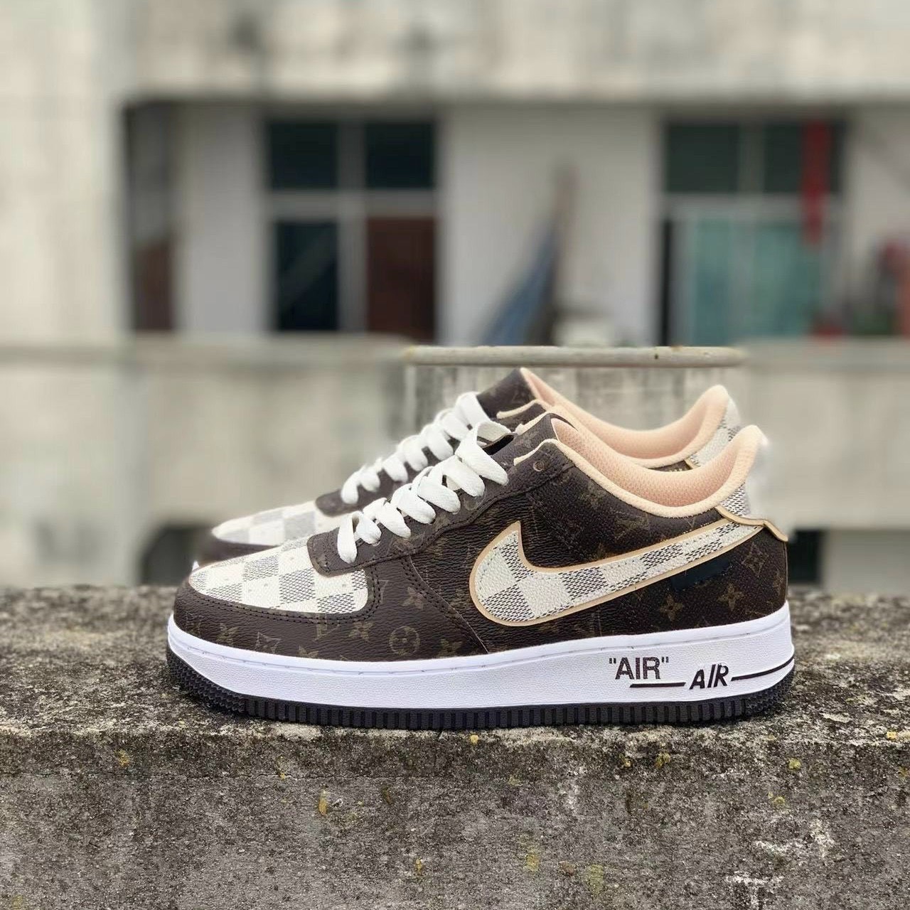 Take a Look at These Unreleased Louis Vuitton x Nike Air Force 1s  Sneaker  Freaker